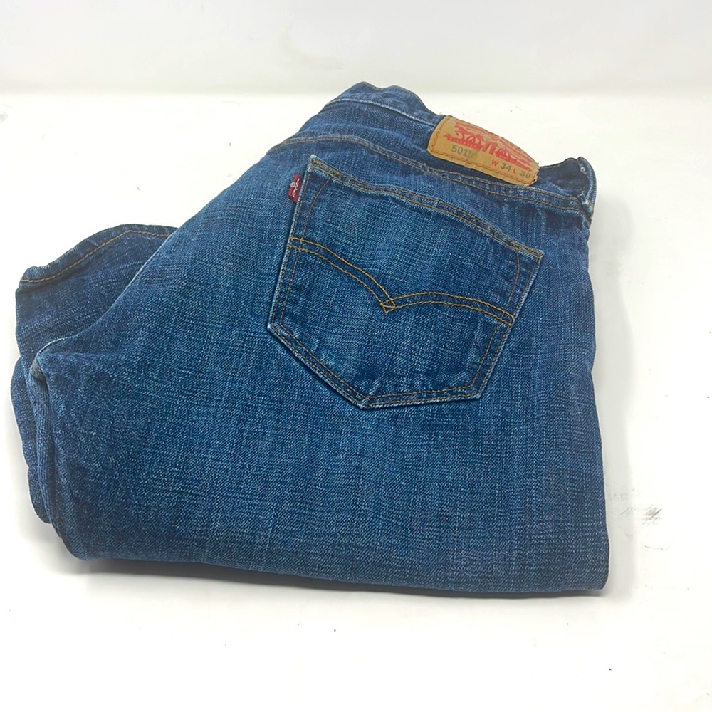 Levi’s Original 501 Button Fly Jeans 34x30